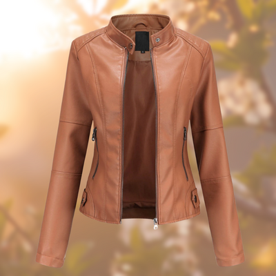 Fashionmoment® | Elegante Lederjacke für jeden Anlass