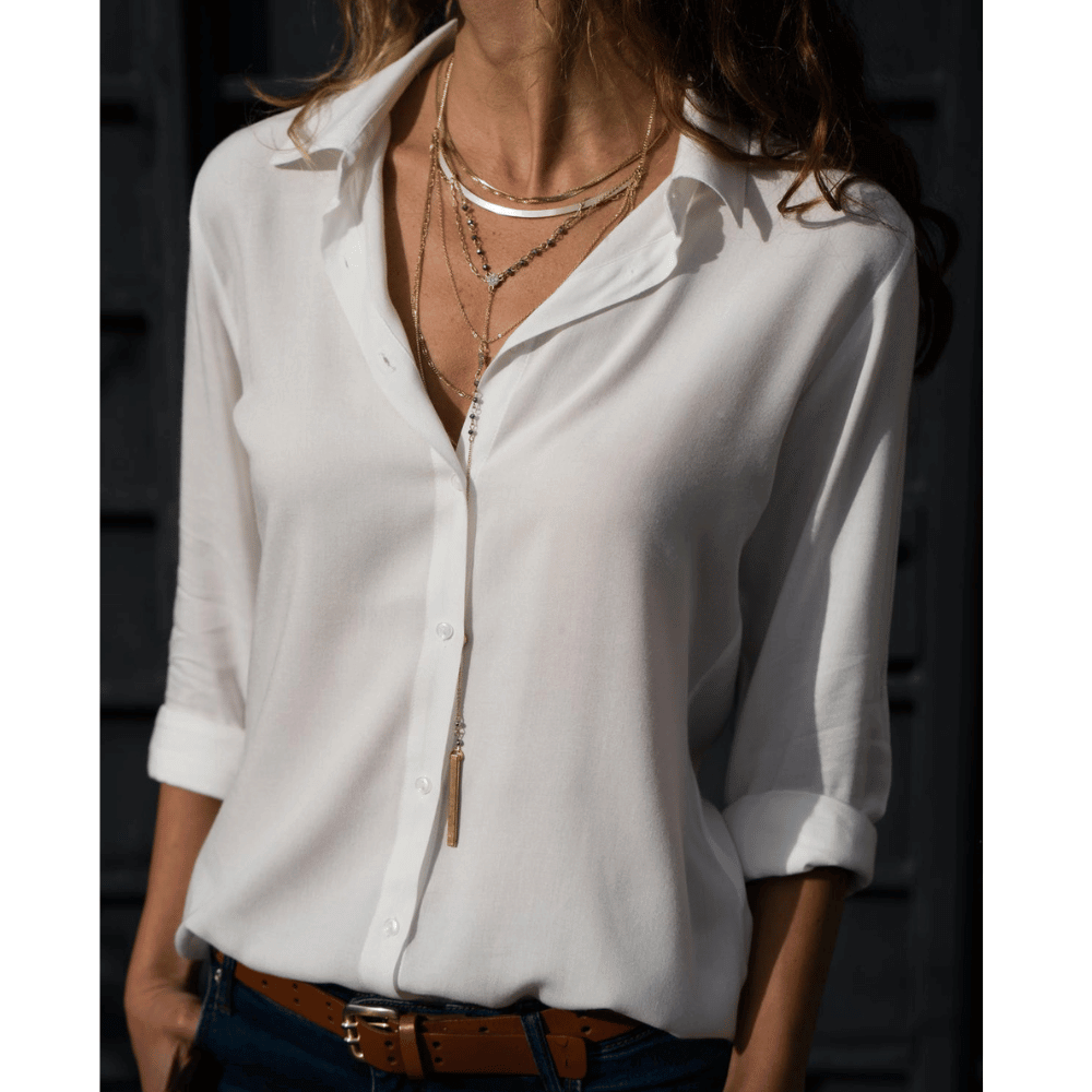 Bonita | Klassische Handwerkskunst Damen Bluse