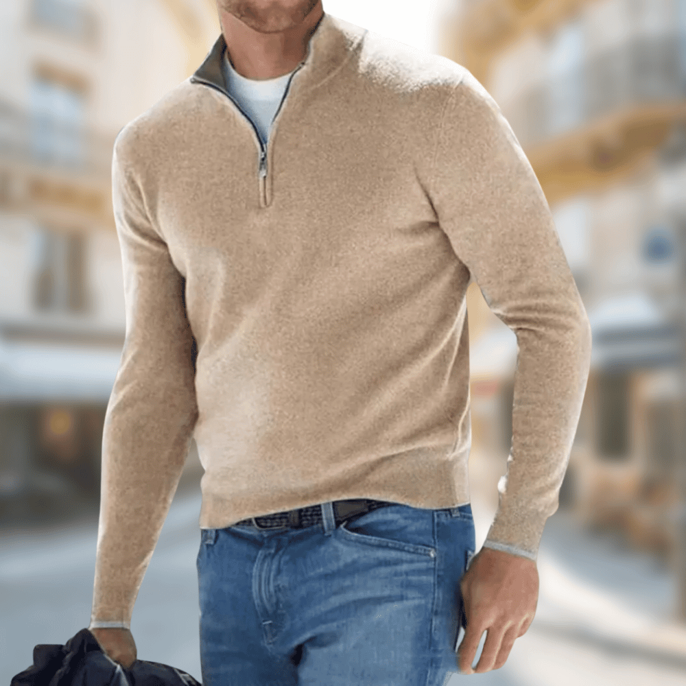 Mats | Elegante Bequeme Passform Herrenpullover