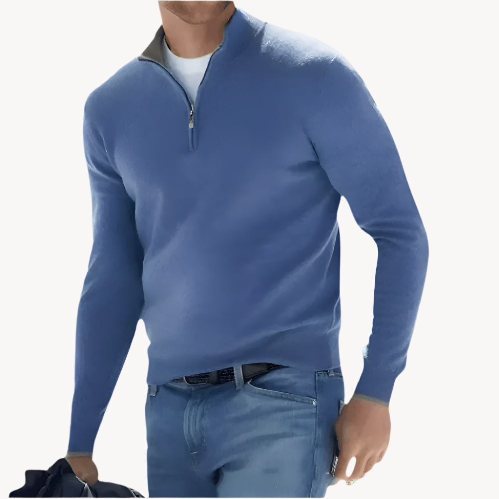 Mats | Elegante Bequeme Passform Herrenpullover
