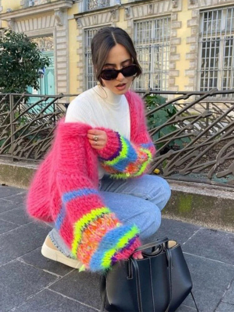 Esperanza | Trendige und elegante Winter-Strickjacke