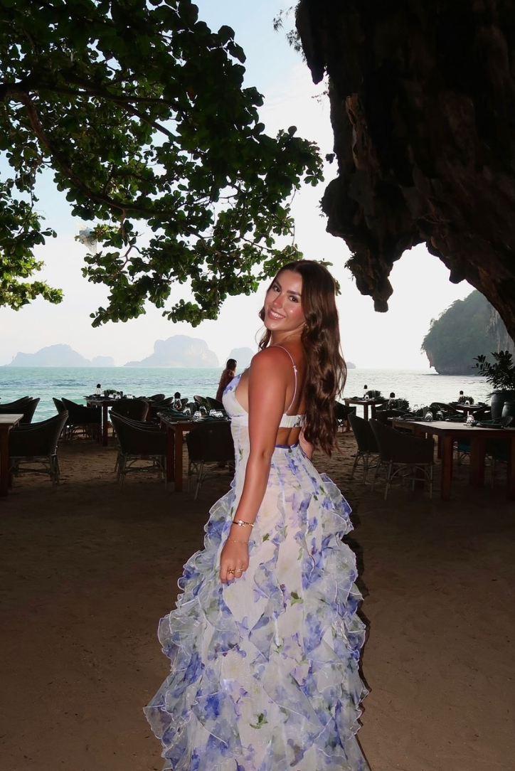 Maisie™ | Florales Maxikleid