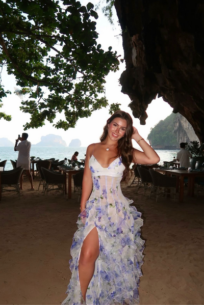 Maisie™ | Florales Maxikleid