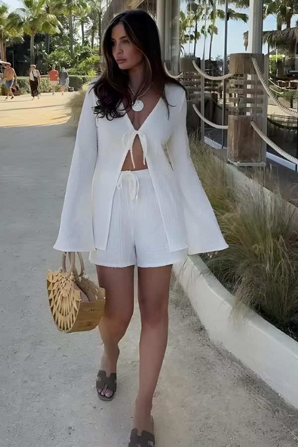 Suka - Stilvolles zweiteiliges Strandbekleidungsset