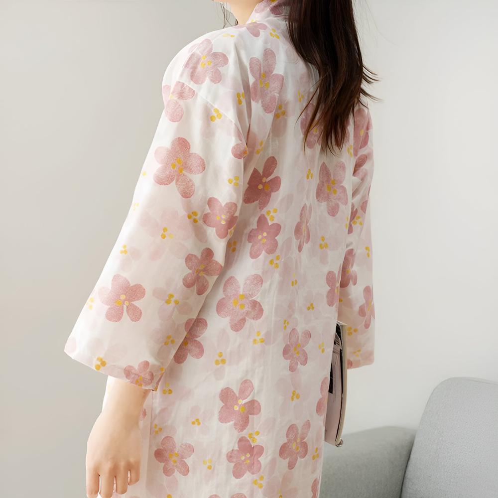 Eleganter Kimono mit Taillengürtel für stilvolle Eleganz