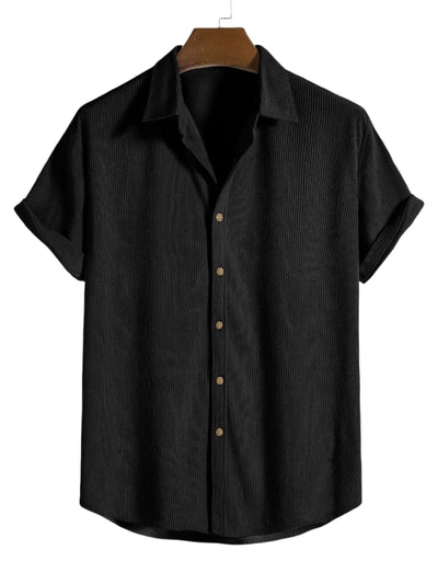 Herrenhemd Elmer – kurzärmelig, atmungsaktiv, klassischer Schnitt