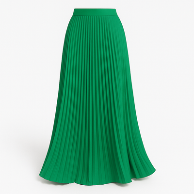 Krim - Ephersyn Langer Faltenrock Modisch