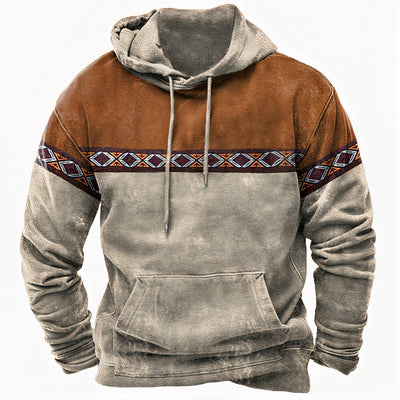 Ethno Herren Hoodie für Lässigen Stil