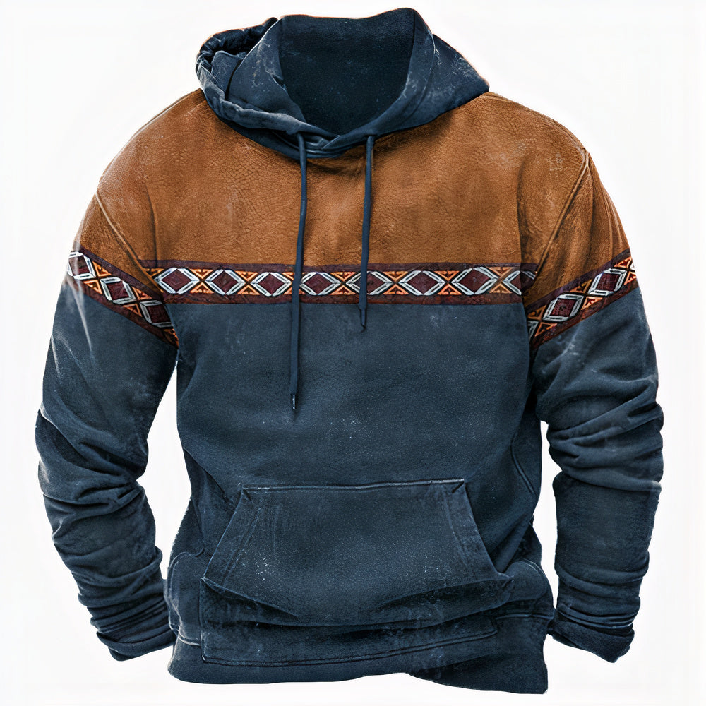 Ethno Herren Hoodie für Lässigen Stil