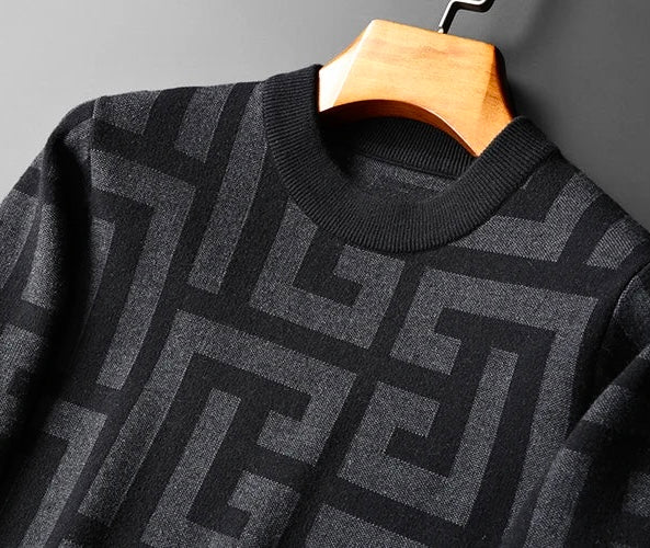 Klassischer Herren Strickpullover