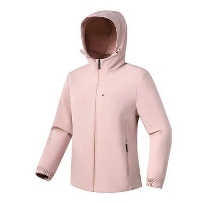 Jessika | Funktionale Softshell Jacke mit Kapuze