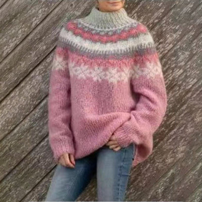 Gemütlicher Fair-Isle Pullover für Wintertage