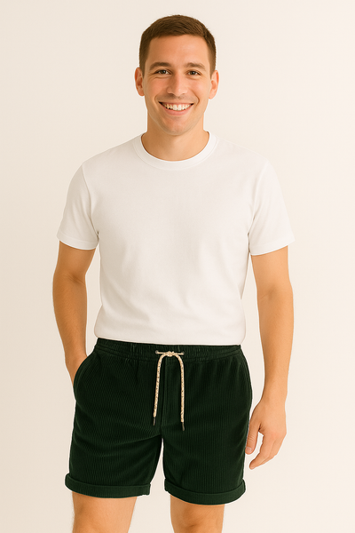 Jigs - Klassische Cord-Shorts, Entspannter Look