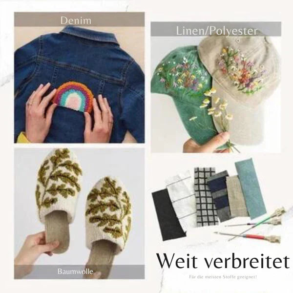 WeaveWiz™ – Stickereiset für Professionelle Kunstwerke
