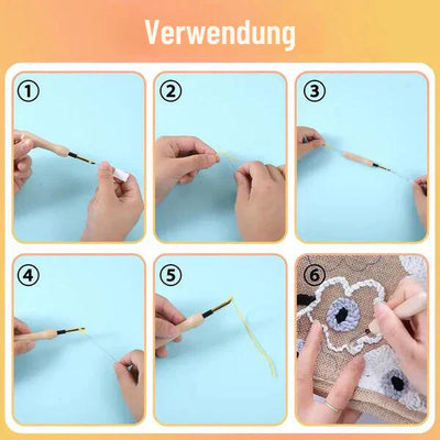 WeaveWiz™ – Stickereiset für Professionelle Kunstwerke