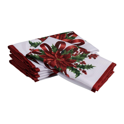 ChristmasTable™ – Tischtuch mit Weihnachtsbändchen | Urlaubskollektion