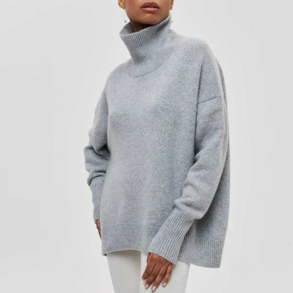 Amandine™ - Oversized Rollkragenpullover