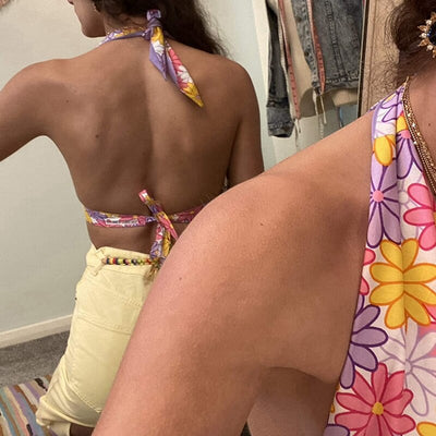 Zandee Amity - Halter Top: Sommerlich, Fröhlich, Stilvoll
