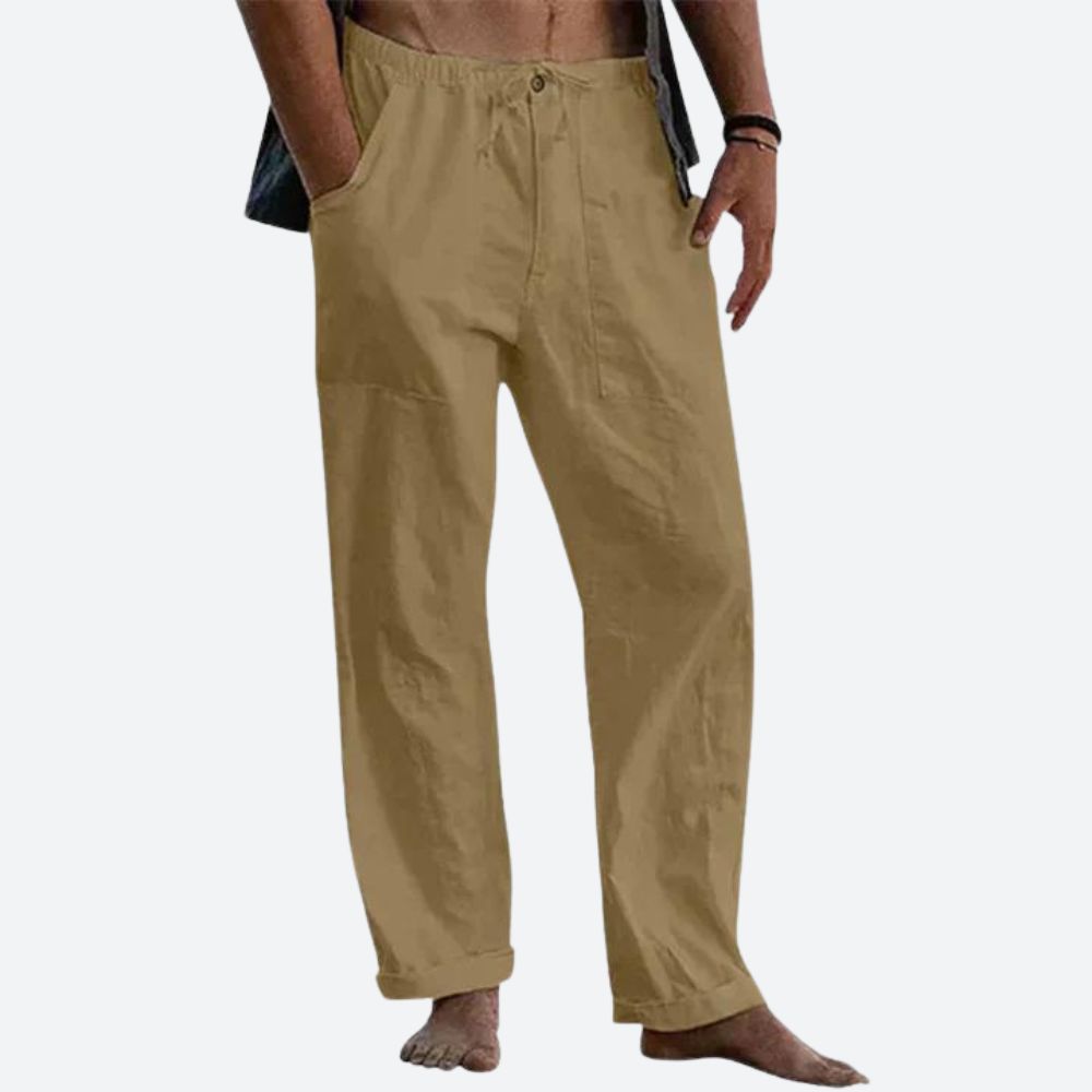 Legere Leinen Herren Hose
