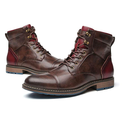 Lukas™ | Klassische Leder-Oxford-Stiefel für Herren