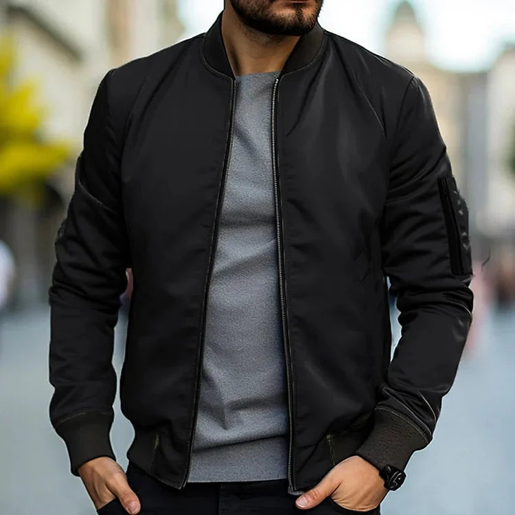 Stylische Herren Bomberjacke - Leichtes Design
