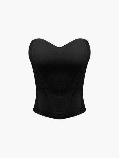 Heidi | Stilvolles Korsett Top mit herzförmigem Ausschnitt