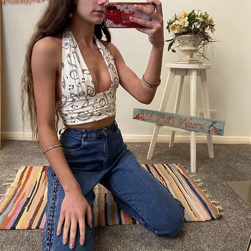 Zandee Amity - Halter Top: Sommerlich, Fröhlich, Stilvoll
