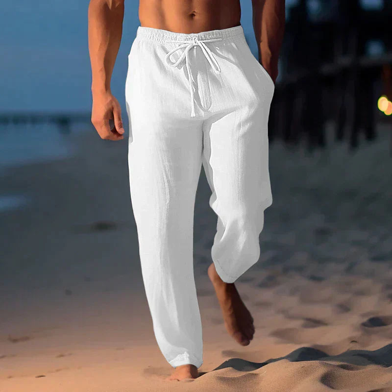 Quentin | Light Summer Elegance Leinenhose für Herren