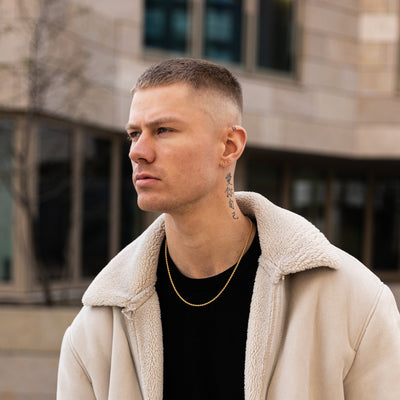 Kordelkette 3MM (Gold)