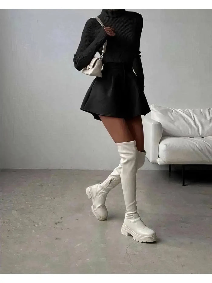 Eleganter Ausgestellter Kurze Hosen