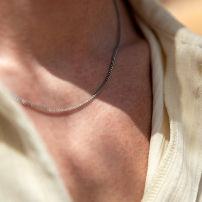 Bundle: Cuban Kette + Armband 2MM (Silber)