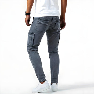 Sebastian | Cargohose aus Stretch-Denim