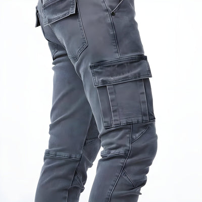 Sebastian | Cargohose aus Stretch-Denim