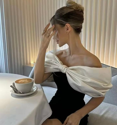 Rowanne™ | Glamouröses Schleifen-Kleid