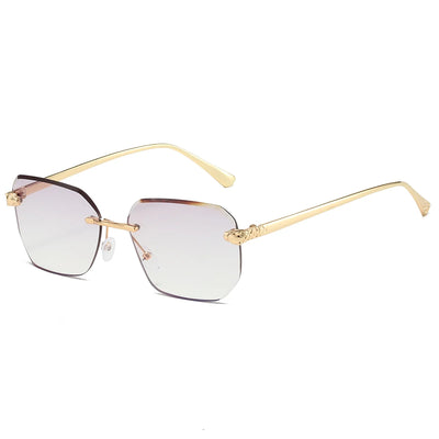 Rahmenlose Herren Sonnenbrille