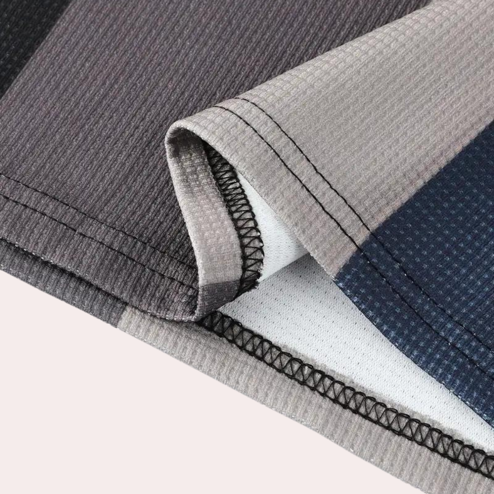 Herren Polo-Shirt mit Reißverschluss - Sportlich elegant - Atmungsaktiv