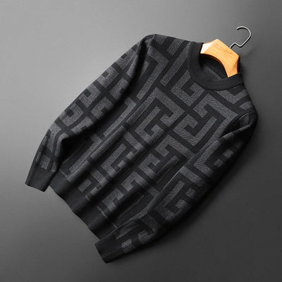 Klassischer Herren Strickpullover