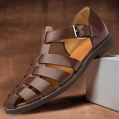 Herren Ledersandalen