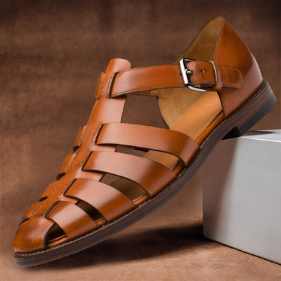Zach - Leder-Sandalen Bequemer Sommerstil
