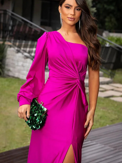 ANNA SATINNIGHT MAXIKLEID