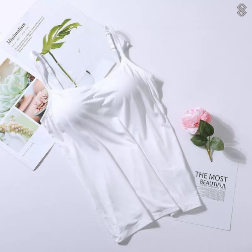 Juliane | Bequemes Tanktop mit integriertem BH