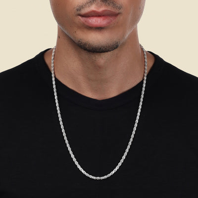 Luxuriöses klassisches Design Herren-Seilkette