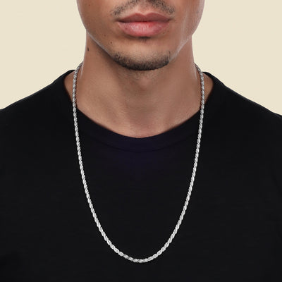 Luxuriöses klassisches Design Herren-Seilkette