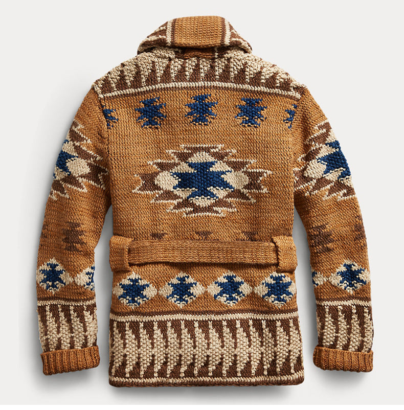 Sjoerd™ Vintage Strick-Cardigan im Ethno-Stil