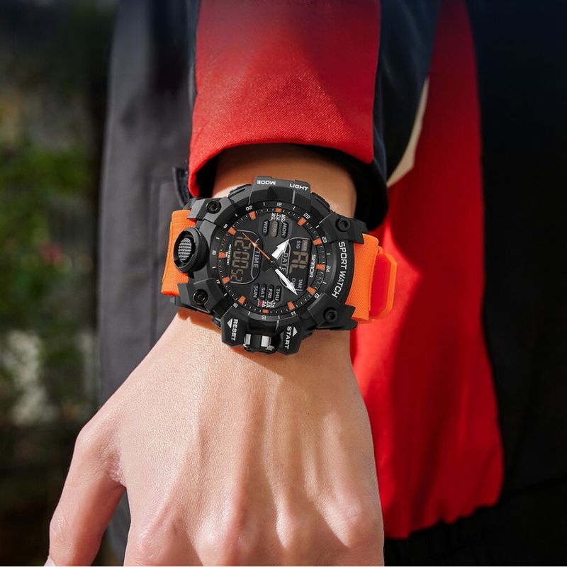 Digitale Herren Sportuhr