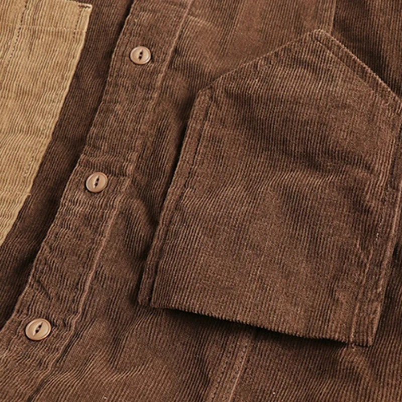 Klassisches Herren Cordhemd