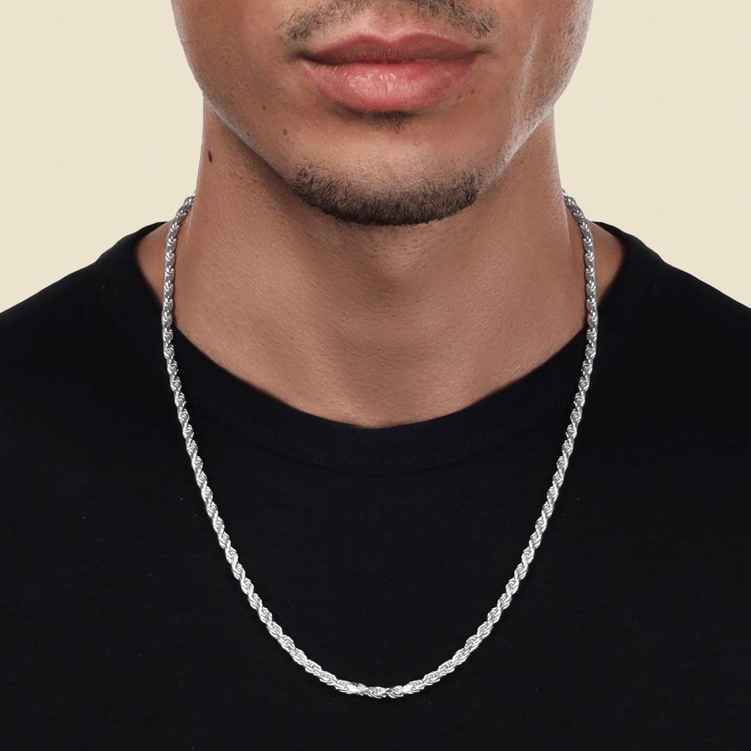 Luxuriöses klassisches Design Herren-Seilkette