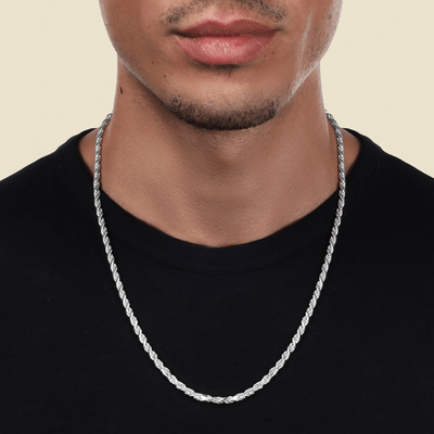 Luxuriöses klassisches Design Herren-Seilkette