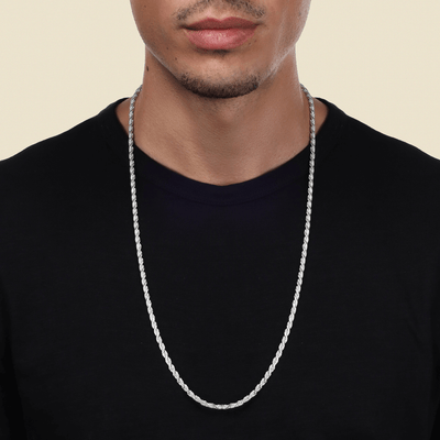 Luxuriöses klassisches Design Herren-Seilkette