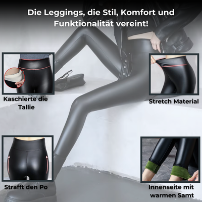 VixenTher™ | Sexy Thermo-Lederleggings